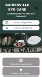 Mobile Screenshot of gainesvilleeyecare.com